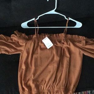 Off shoulder top